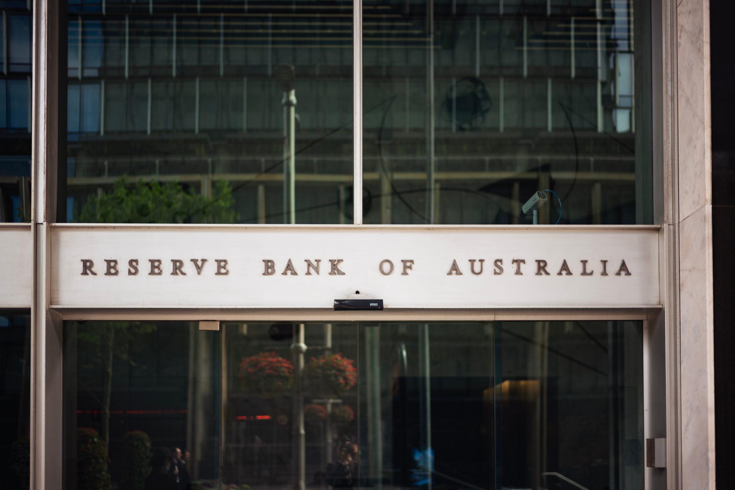 Exterior of the Reserve Bank of Australia (RBA) building